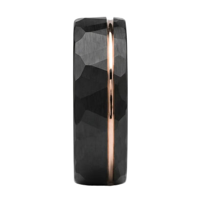 Auranel Band Moissanite Band - Blackrhodium