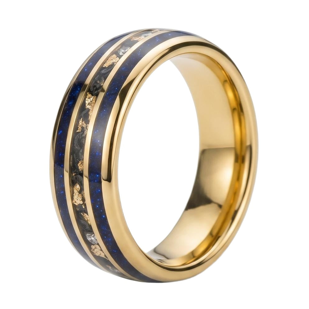 Faraelith 1.4 Carat Kite Stackable Sandstone Ring - Rosegold