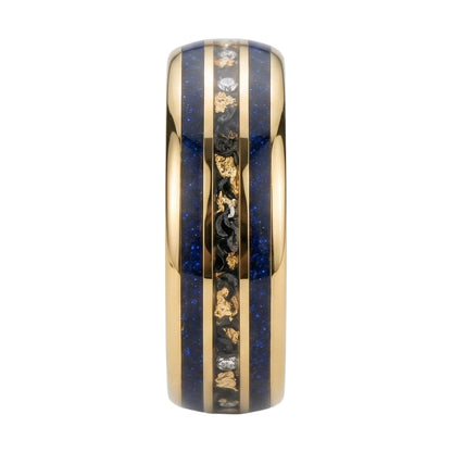 Faraelith 1.4 Carat Kite Stackable Sandstone Ring - Rosegold
