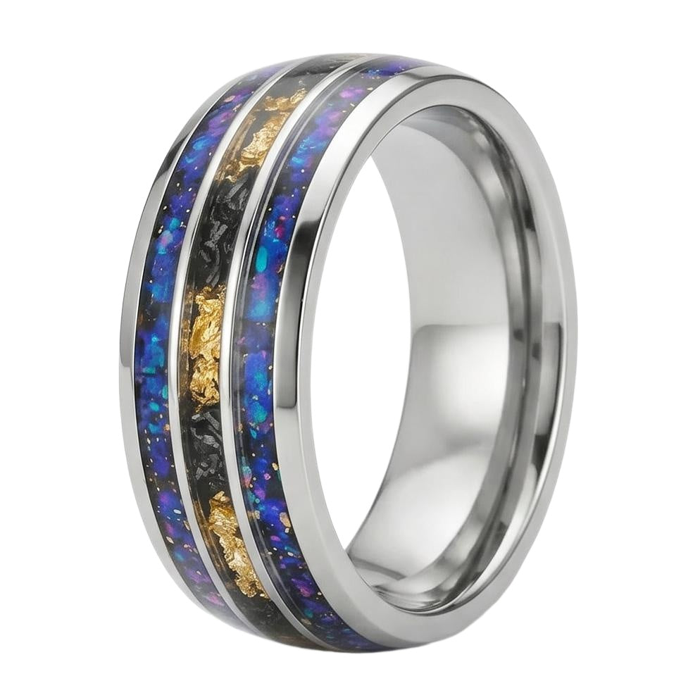 Anoriel Moissanite Band - Gold