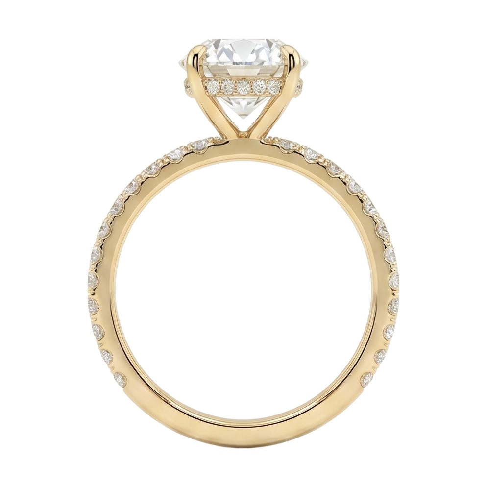 18K Yellow Gold Plated, 10K Solid Yellow Gold