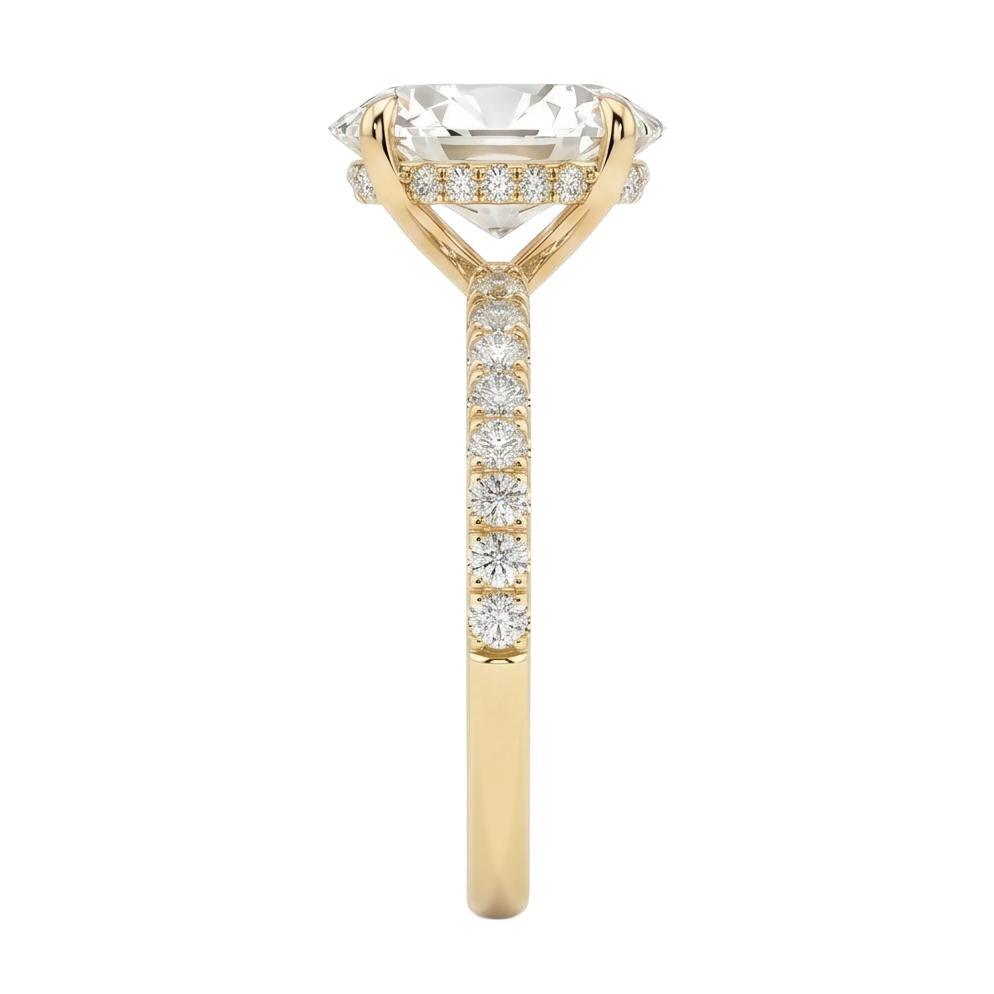 18K Yellow Gold Plated, 10K Solid Yellow Gold