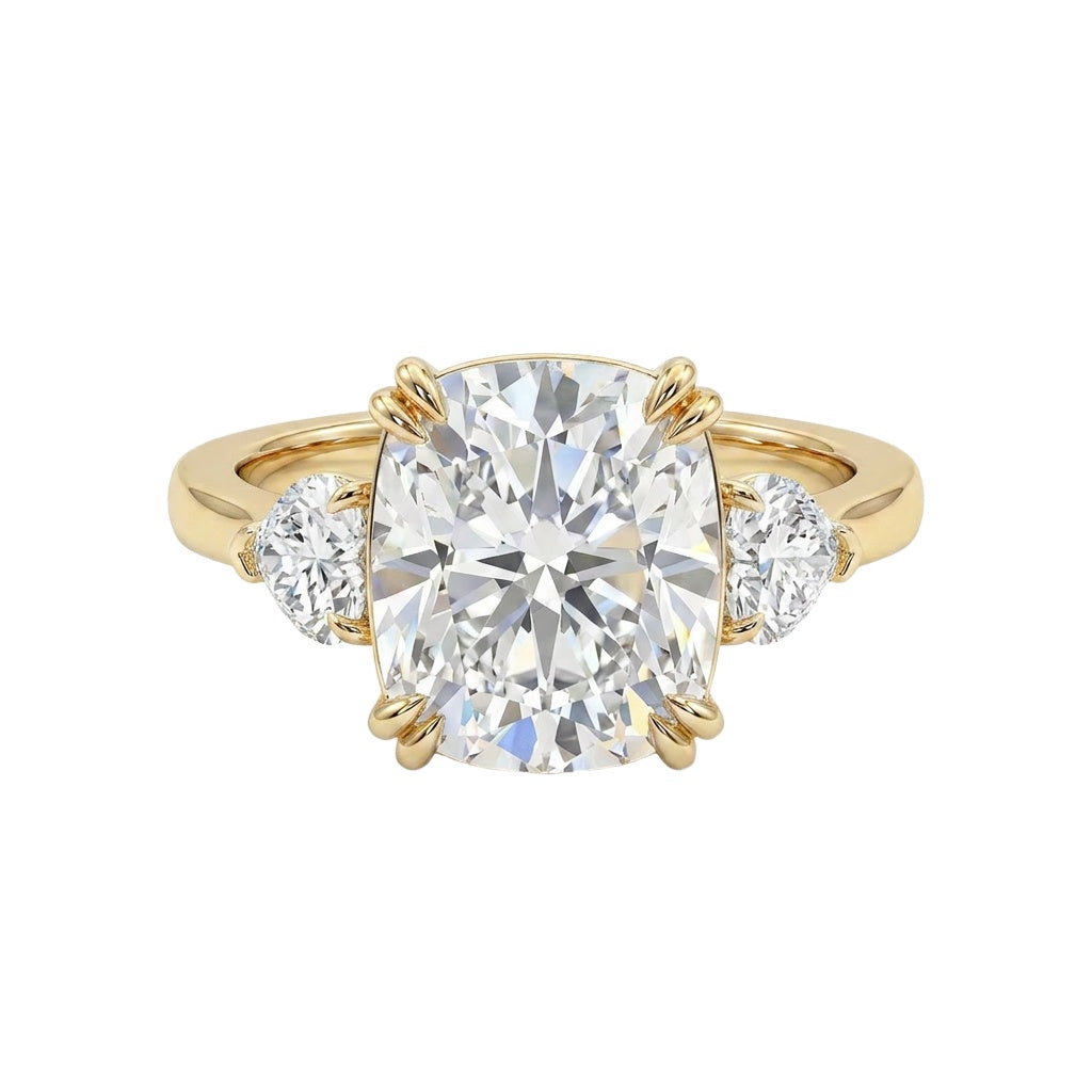 18K Yellow Gold Plated, 10K Solid Yellow Gold