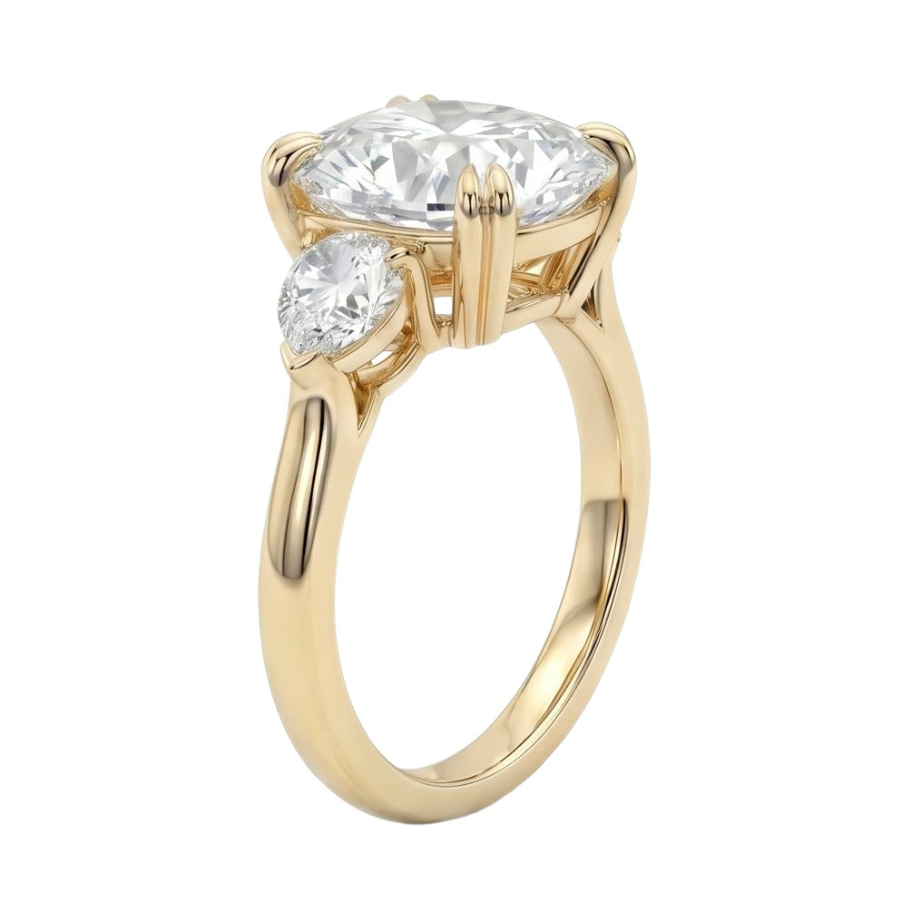 18K Yellow Gold Plated, 10K Solid Yellow Gold