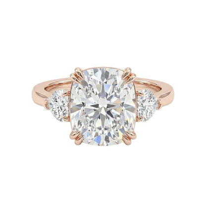 18K Rose Gold Plated, 10K Solid Rose Gold