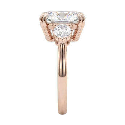 18K Rose Gold Plated, 10K Solid Rose Gold
