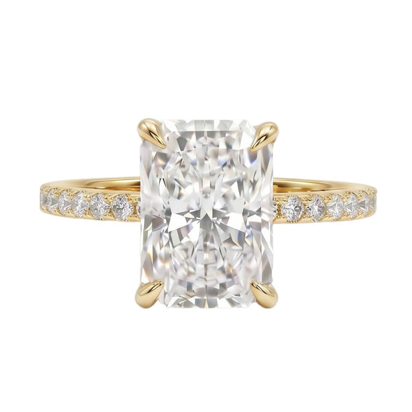 18K Yellow Gold Plated, 10K Solid Yellow Gold