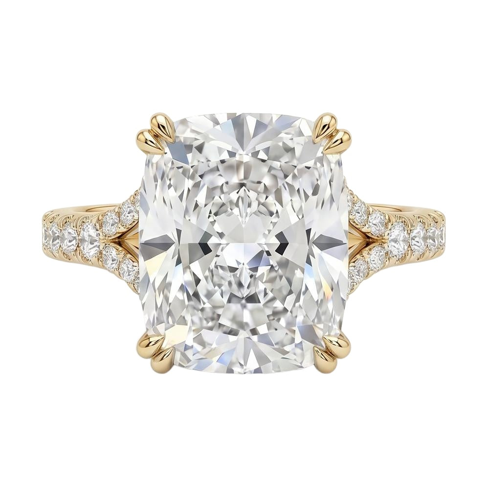 18K Yellow Gold Plated, 10K Solid Yellow Gold