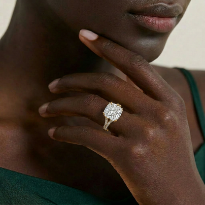 18K Yellow Gold Plated, 10K Solid Yellow Gold