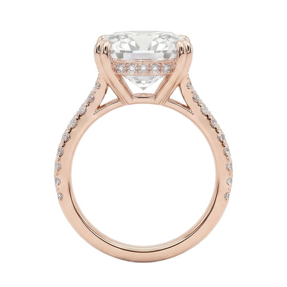 18K Rose Gold Plated, 10K Solid Rose Gold