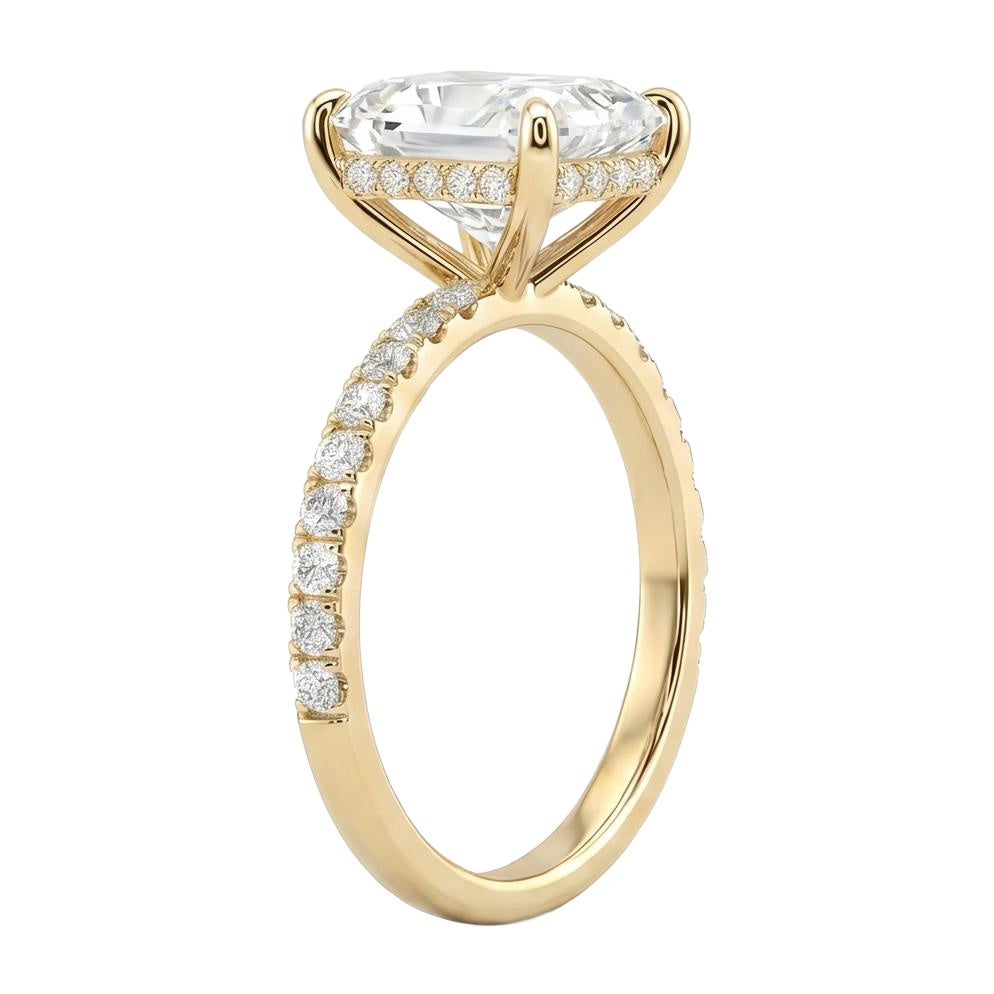 18K Yellow Gold Plated, 10K Solid Yellow Gold