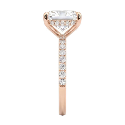 18K Rose Gold Plated, 10K Solid Rose Gold