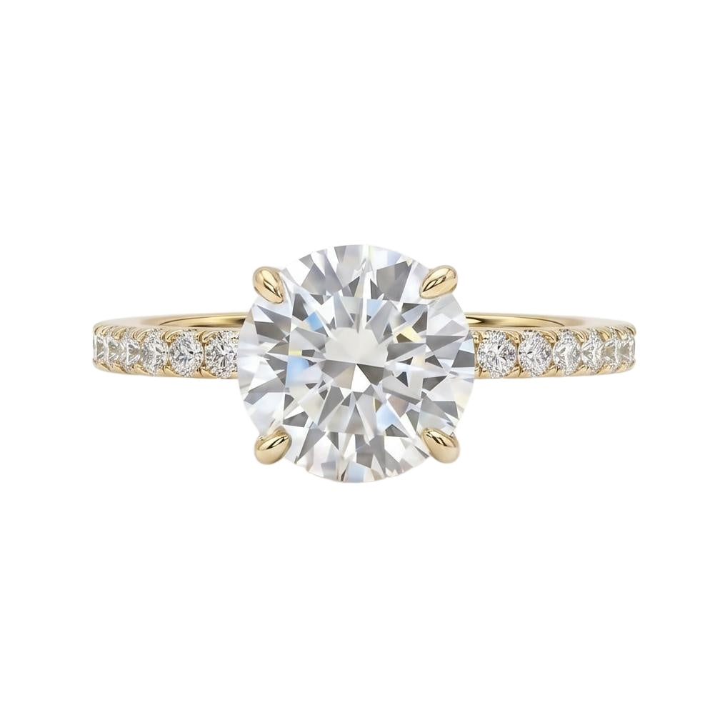 18K Yellow Gold Plated, 10K Solid Yellow Gold