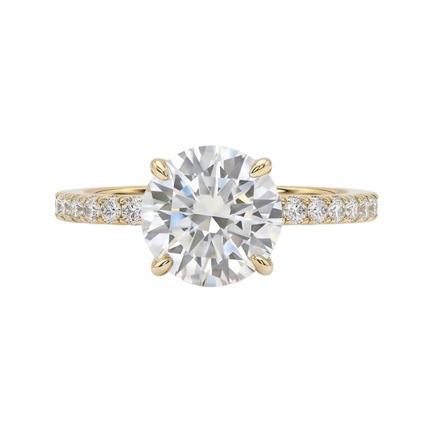 18K Yellow Gold Plated, 10K Solid Yellow Gold