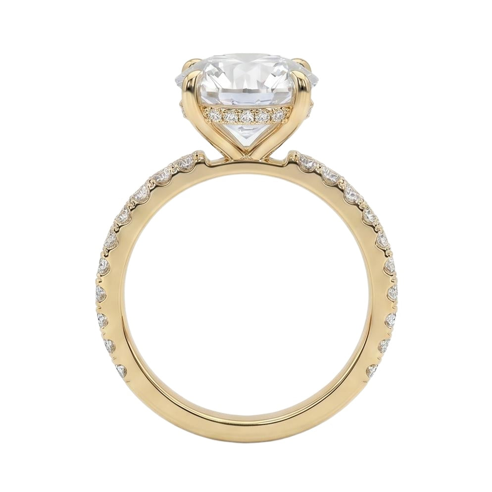 18K Yellow Gold Plated, 10K Solid Yellow Gold