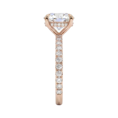 18K Rose Gold Plated, 10K Solid Rose Gold