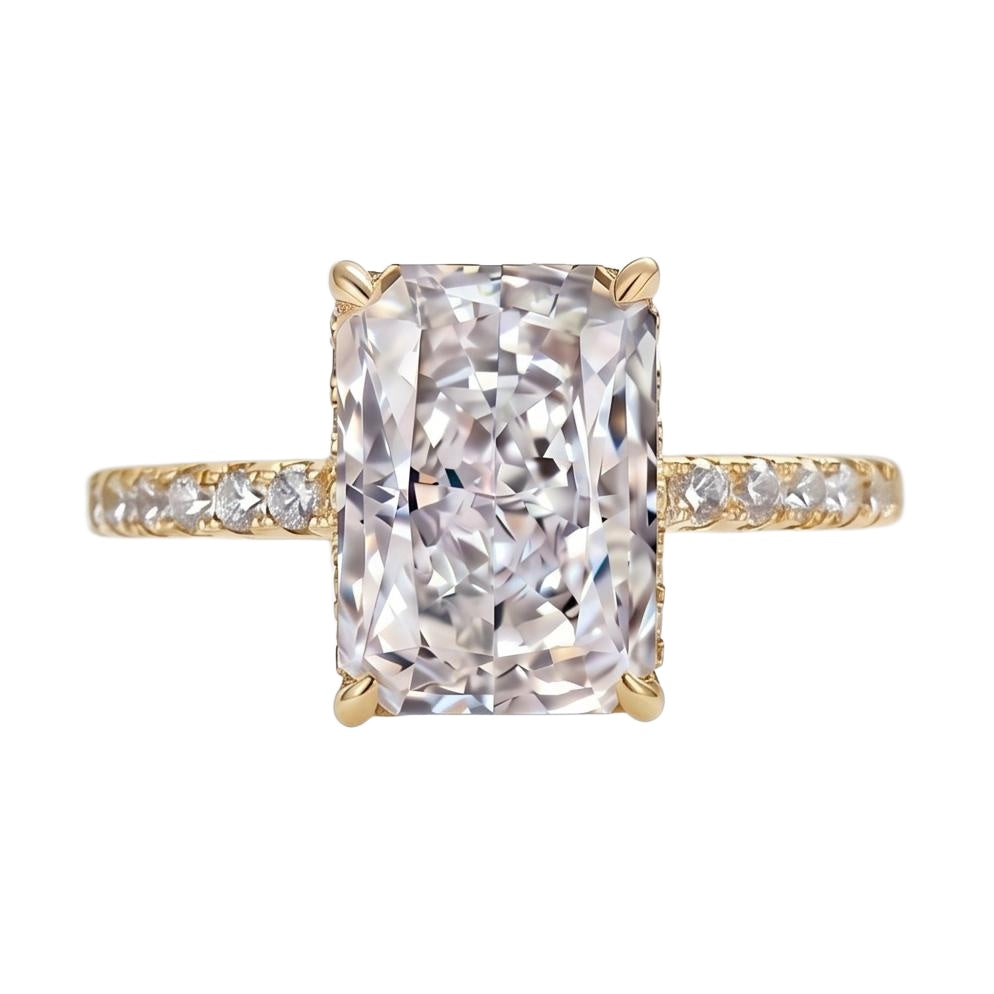 18K Yellow Gold Plated, 10K Solid Yellow Gold