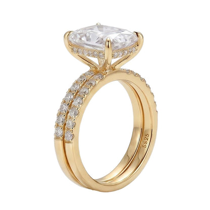 18K Yellow Gold Plated, 10K Solid Yellow Gold