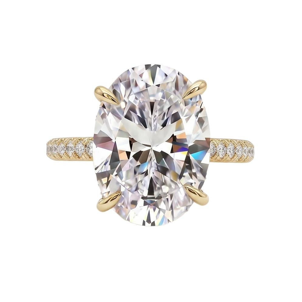 18K Yellow Gold Plated, 10K Solid Yellow Gold