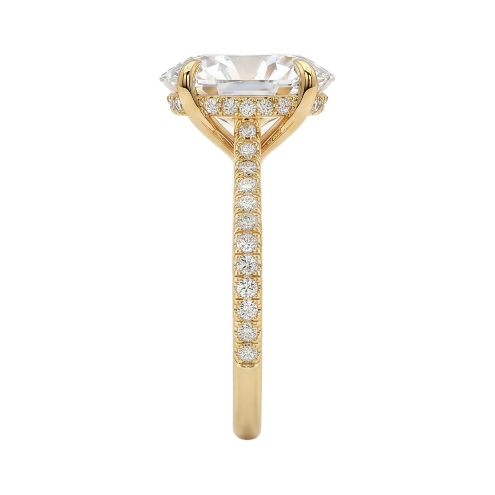 18K Yellow Gold Plated, 10K Solid Yellow Gold