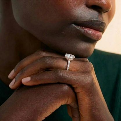18K Rose Gold Plated, 10K Solid Rose Gold
