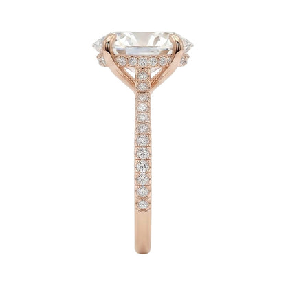 18K Rose Gold Plated, 10K Solid Rose Gold