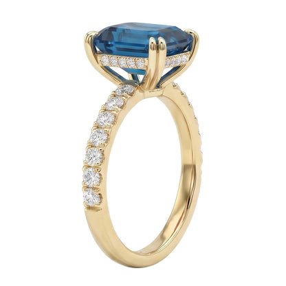 18K Yellow Gold Plated, 10K Solid Yellow Gold