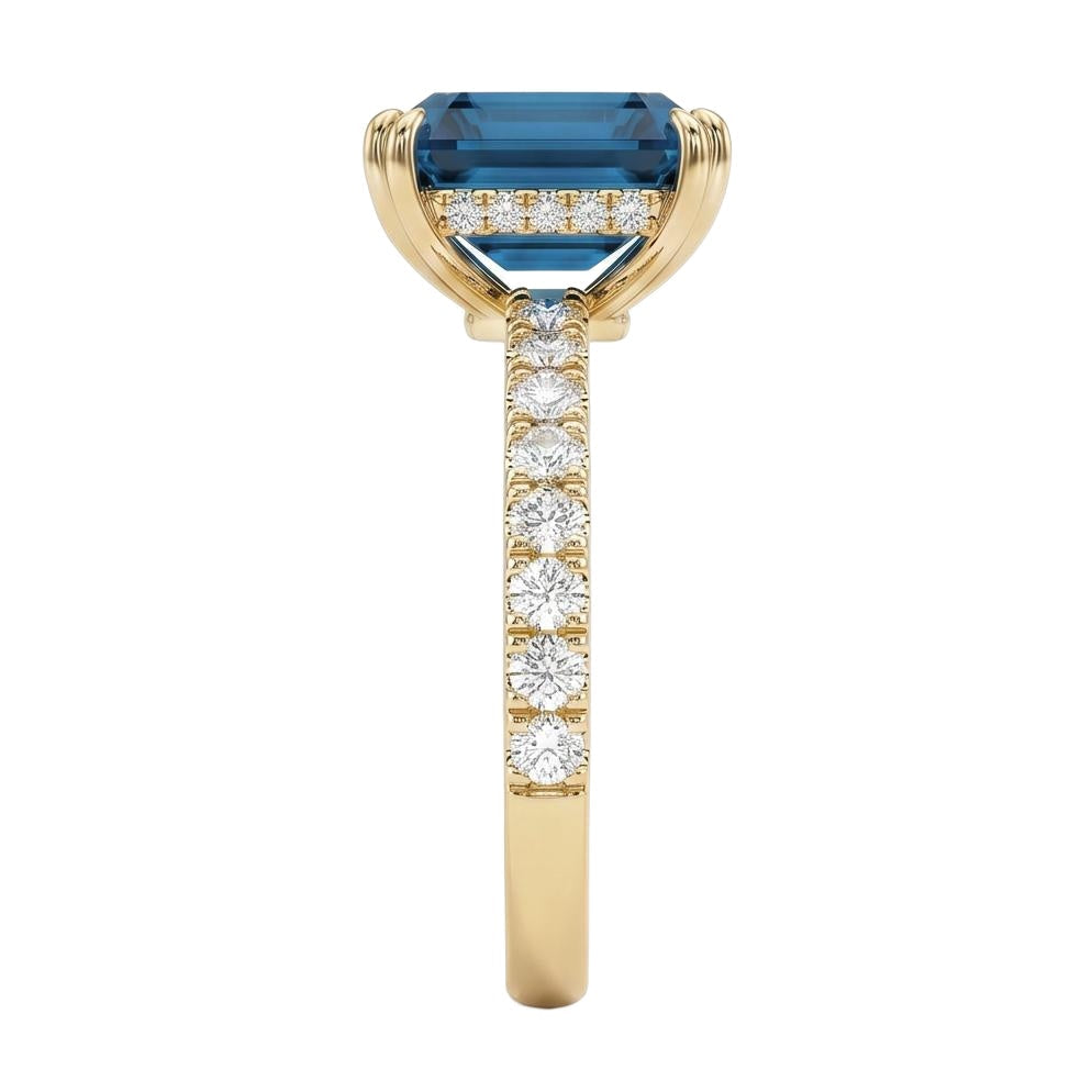18K Yellow Gold Plated, 10K Solid Yellow Gold