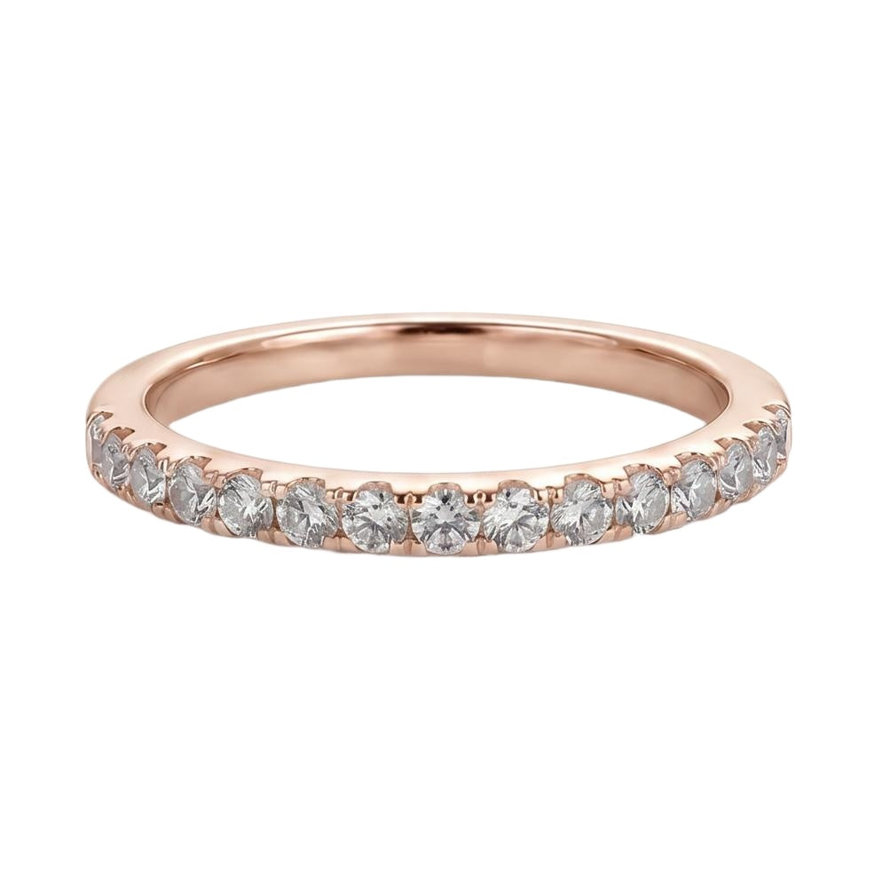 18K Rose Gold Plated, 10K Solid Rose Gold