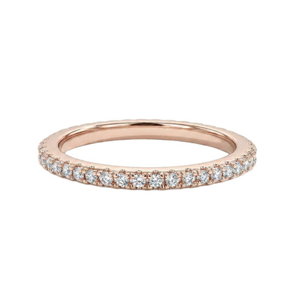 18K Rose Gold Plated, 10K Solid Rose Gold