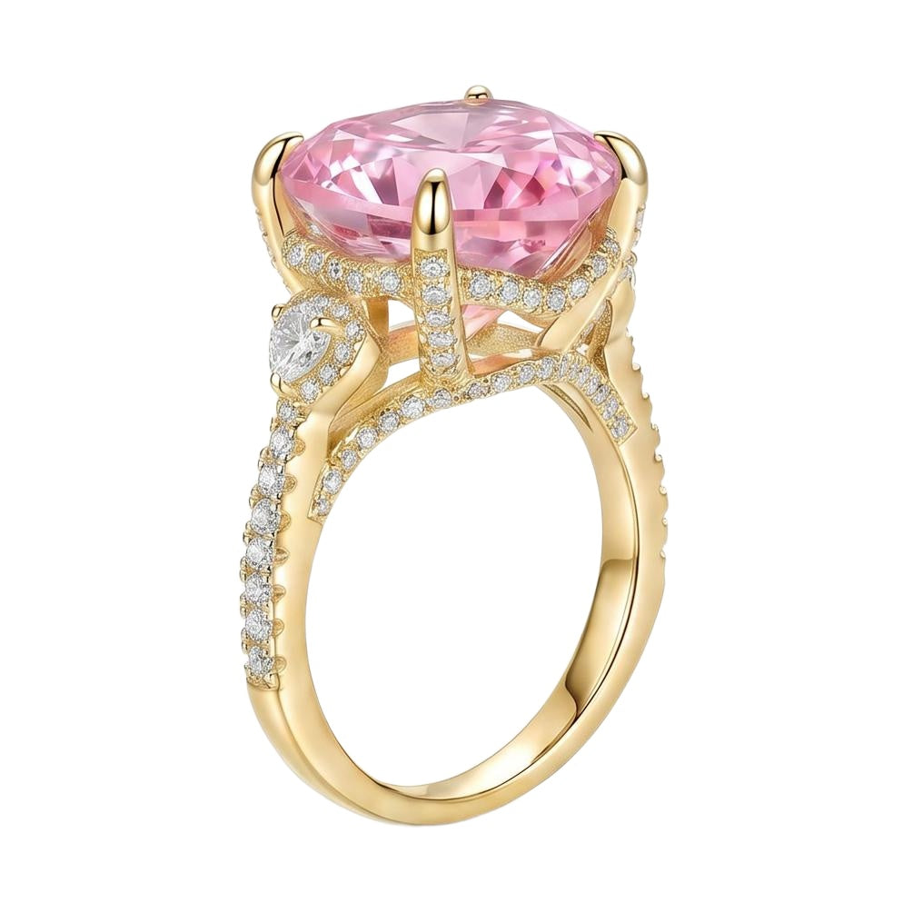 18K Yellow Gold Plated, 10K Solid Yellow Gold