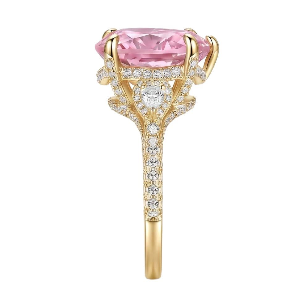 18K Yellow Gold Plated, 10K Solid Yellow Gold