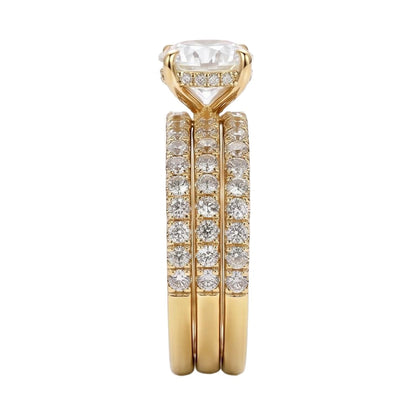 18K Yellow Gold Plated, 10K Solid Yellow Gold