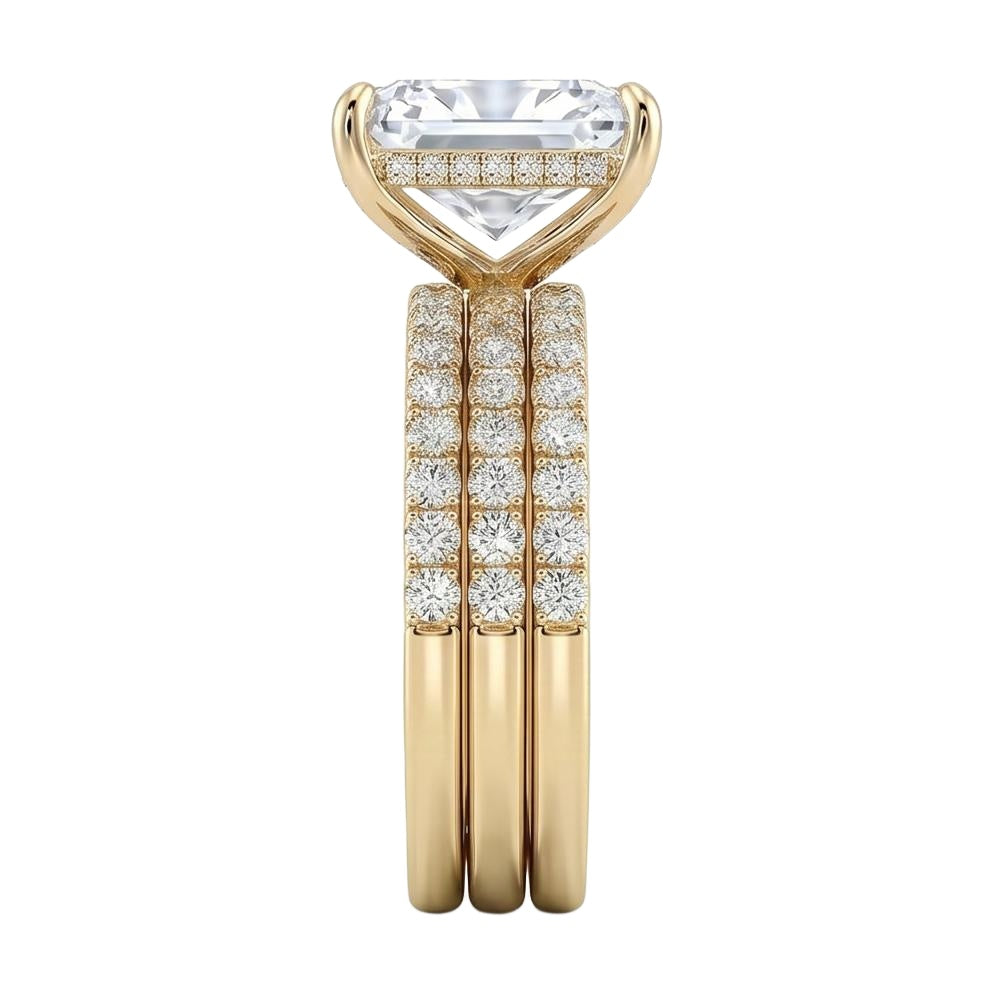 18K Yellow Gold Plated, 10K Solid Yellow Gold