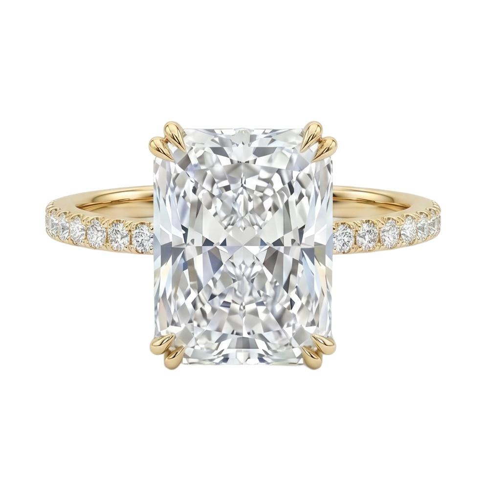 18K Yellow Gold Plated, 10K Solid Yellow Gold
