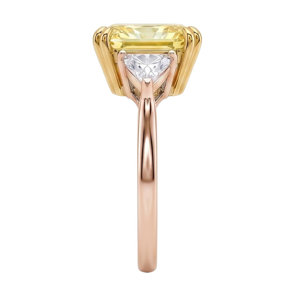 18K Rose Gold Plated, 10K Solid Rose Gold