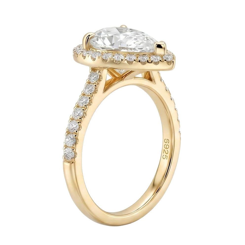 18K Yellow Gold Plated, 10K Solid Yellow Gold