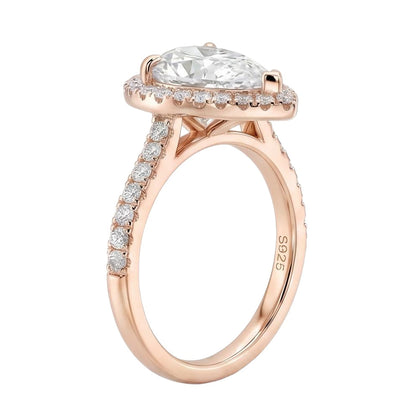 18K Rose Gold Plated, 10K Solid Rose Gold