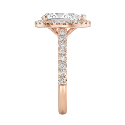 18K Rose Gold Plated, 10K Solid Rose Gold