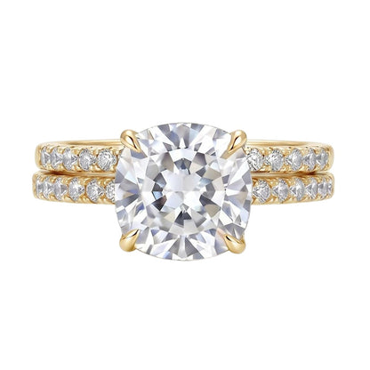 18K Yellow Gold Plated, 10K Solid Yellow Gold