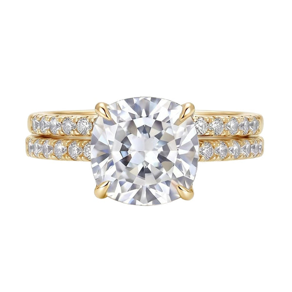 18K Yellow Gold Plated, 10K Solid Yellow Gold
