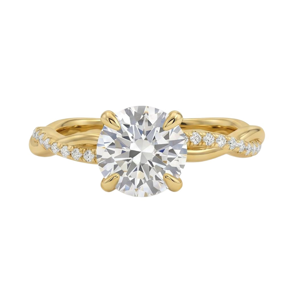 18K Yellow Gold Plated, 10K Solid Yellow Gold