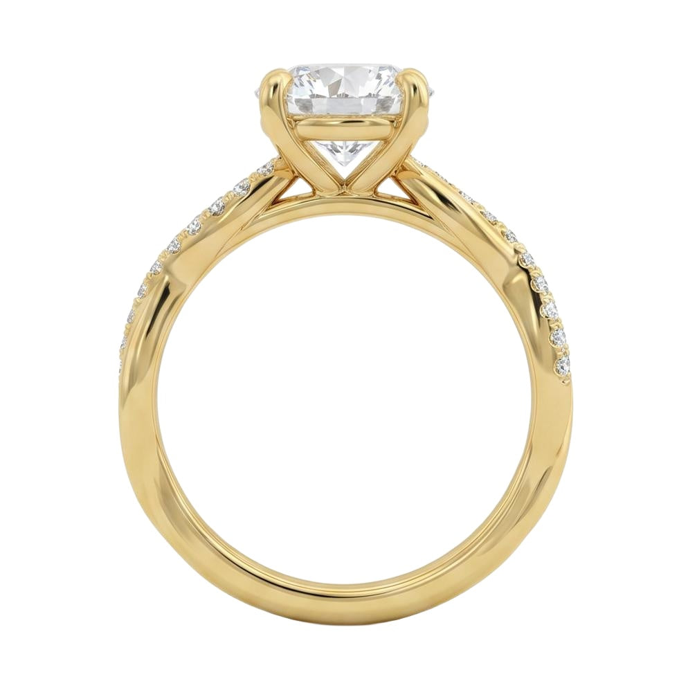 18K Yellow Gold Plated, 10K Solid Yellow Gold
