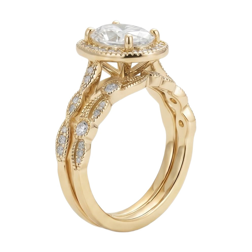 18K Yellow Gold Plated, 10K Solid Yellow Gold
