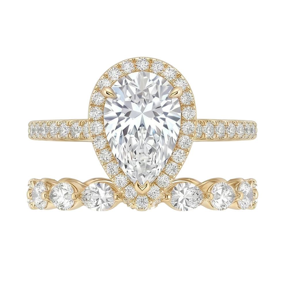 18K Yellow Gold Plated, 10K Solid Yellow Gold