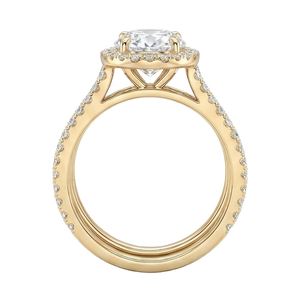 18K Yellow Gold Plated, 10K Solid Yellow Gold