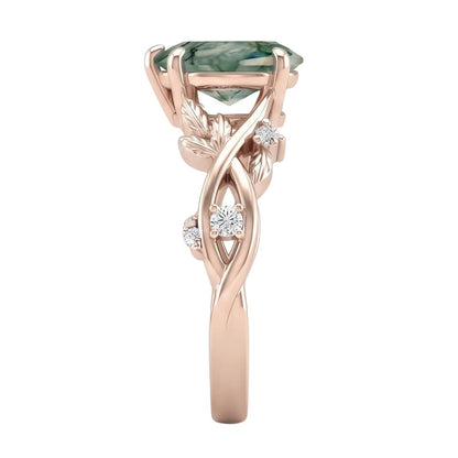 18K Rose Gold Plated, 10K Solid Rose Gold