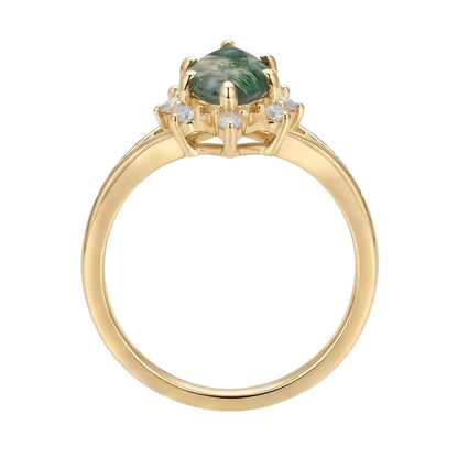 18K Yellow Gold Plated, 10K Solid Yellow Gold