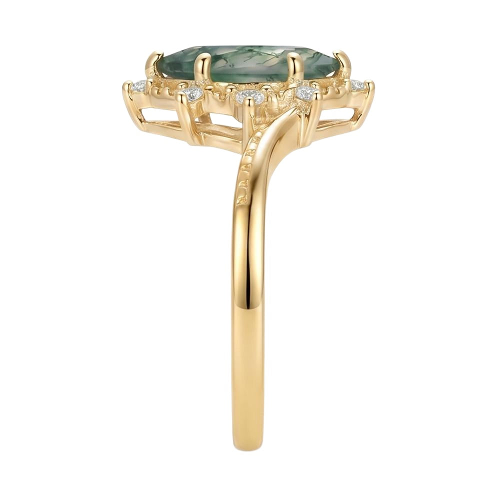 18K Yellow Gold Plated, 10K Solid Yellow Gold