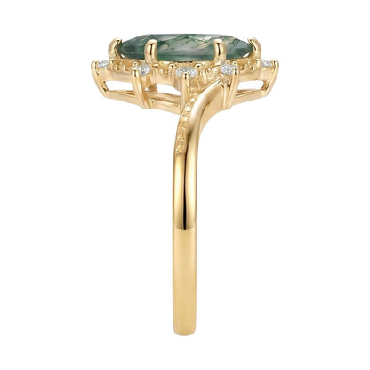 18K Yellow Gold Plated, 10K Solid Yellow Gold